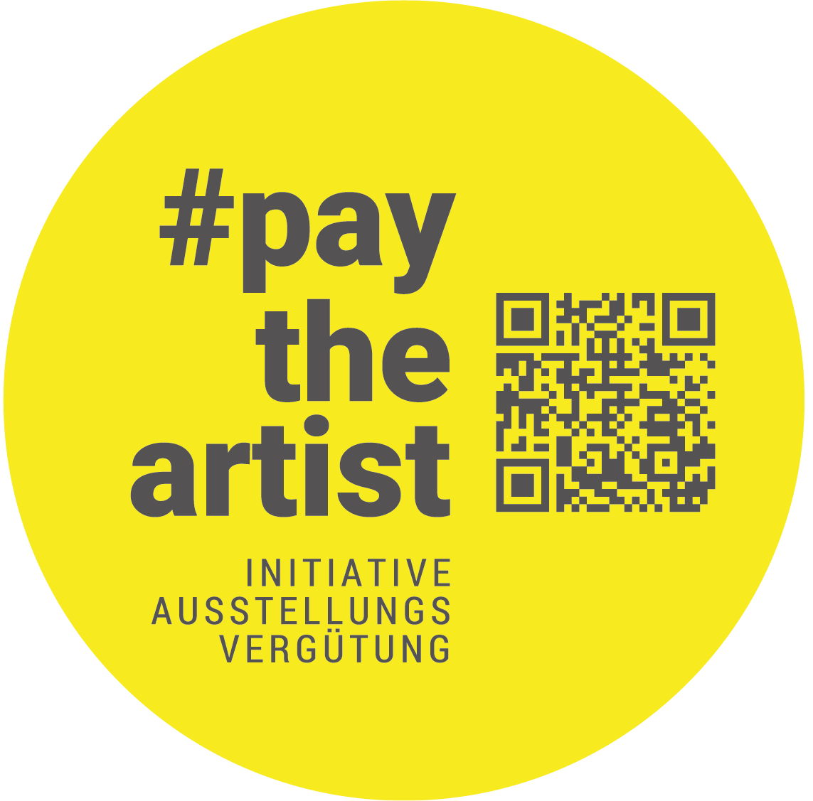 pay the artist - Logo